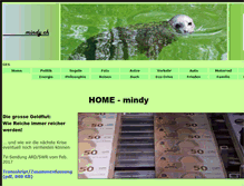 Tablet Screenshot of mindy.ch